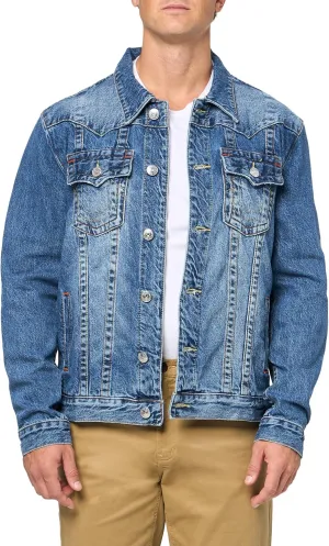 True Religion Men's SN Jimmy Jacket Rope Stitch Logo