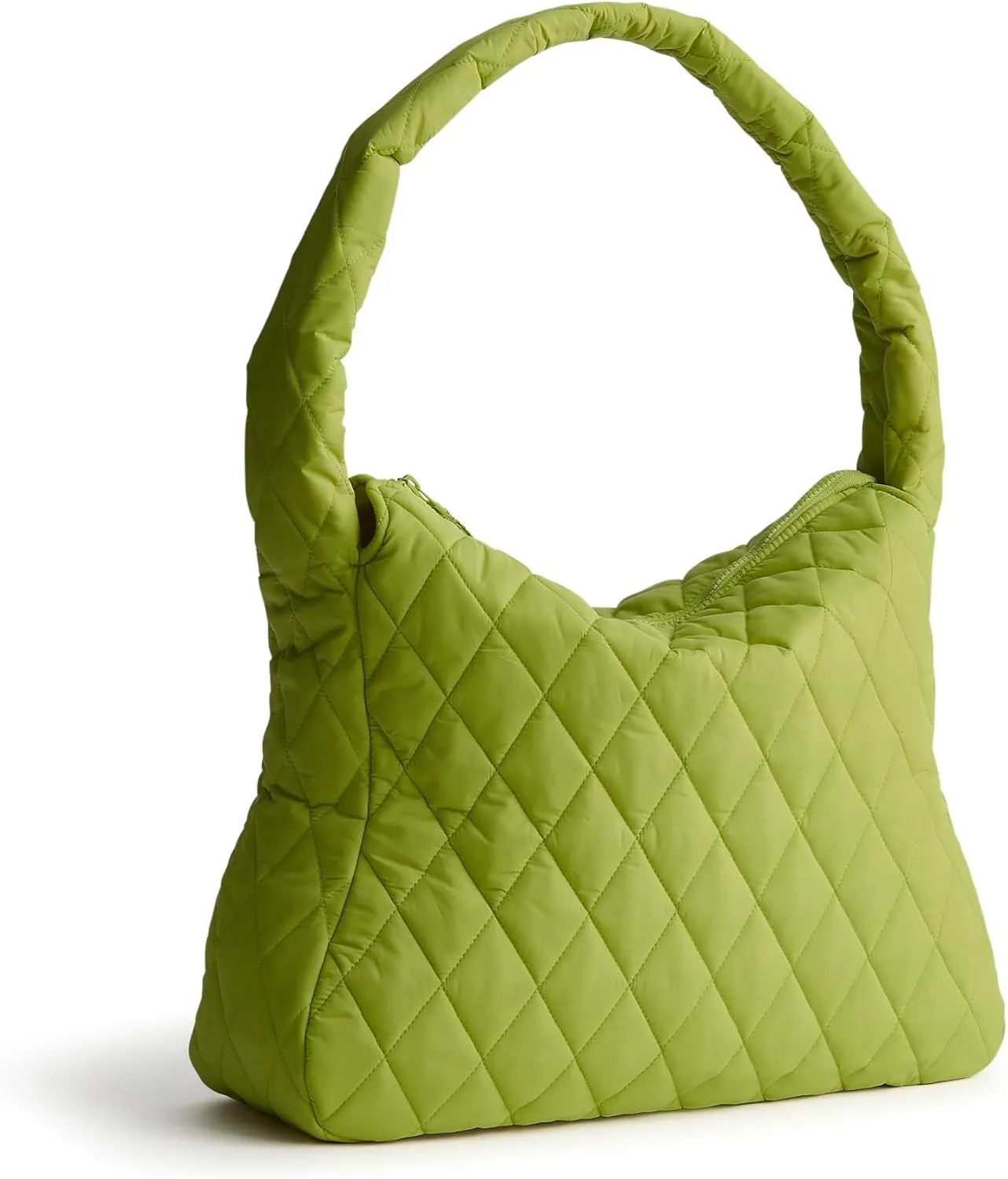 Vera Bradley Featherweight Tifton Hobo Tote Bag, Spinach Green