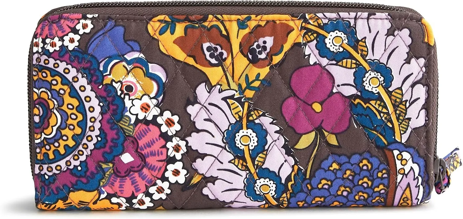 Vera Bradley Women's Cotton Continental Wallet