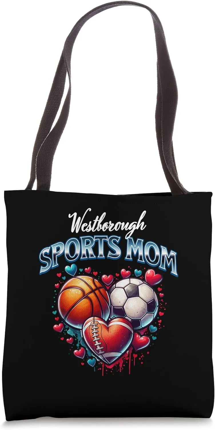 Westborough Sports Mom Tote Bag