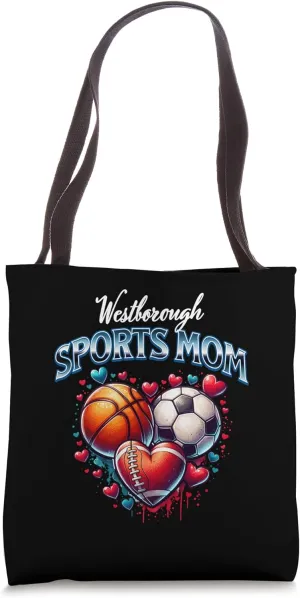 Westborough Sports Mom Tote Bag