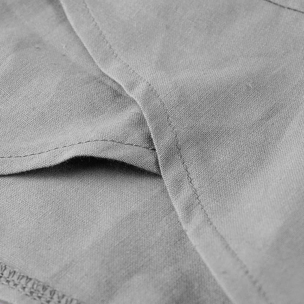 Womens Linen Pants Summer Beach High Waisted Oversized Cropped Pants Casual Loose Fit Trousers 2025 Vacation Clothes