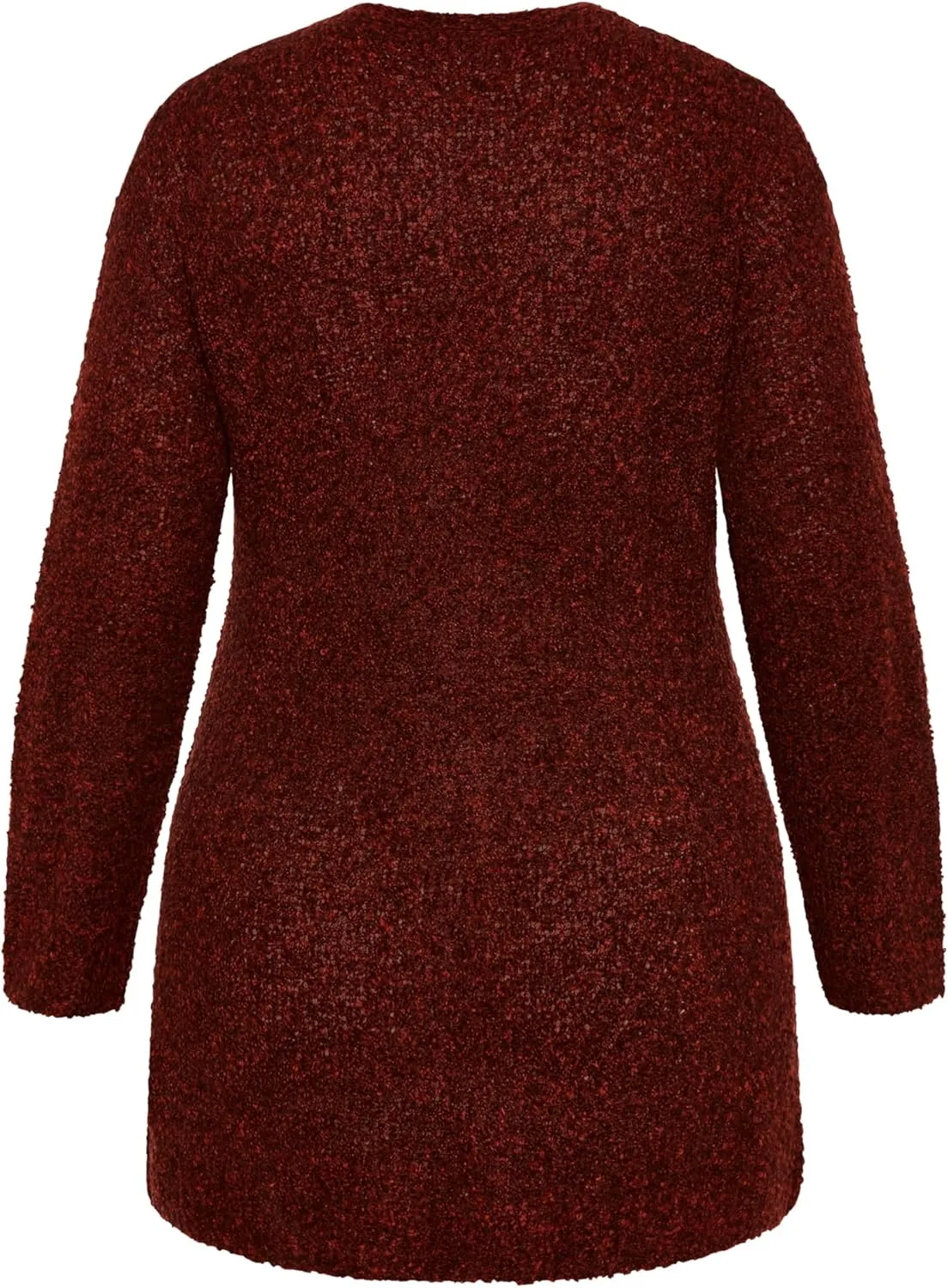 Women's Plus Size Cardigan - Amber Boucle