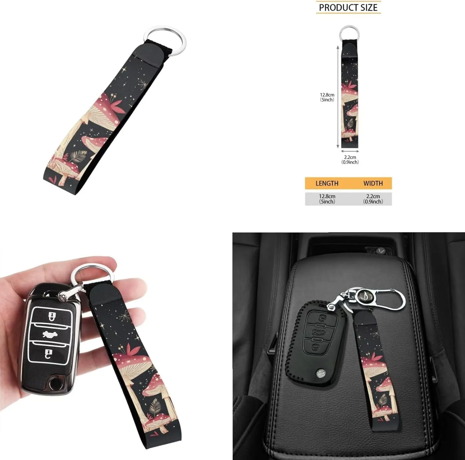 Women's Tote Handbag with Wallet and Keychain Set Teen Girls Large Waterproof Polyester Shoulder Bags
