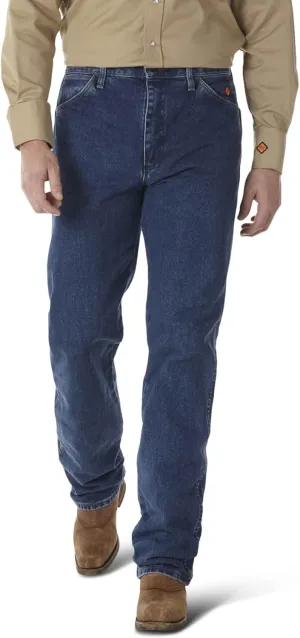Wrangler Men's Flame Resistant Original Fit Jeans