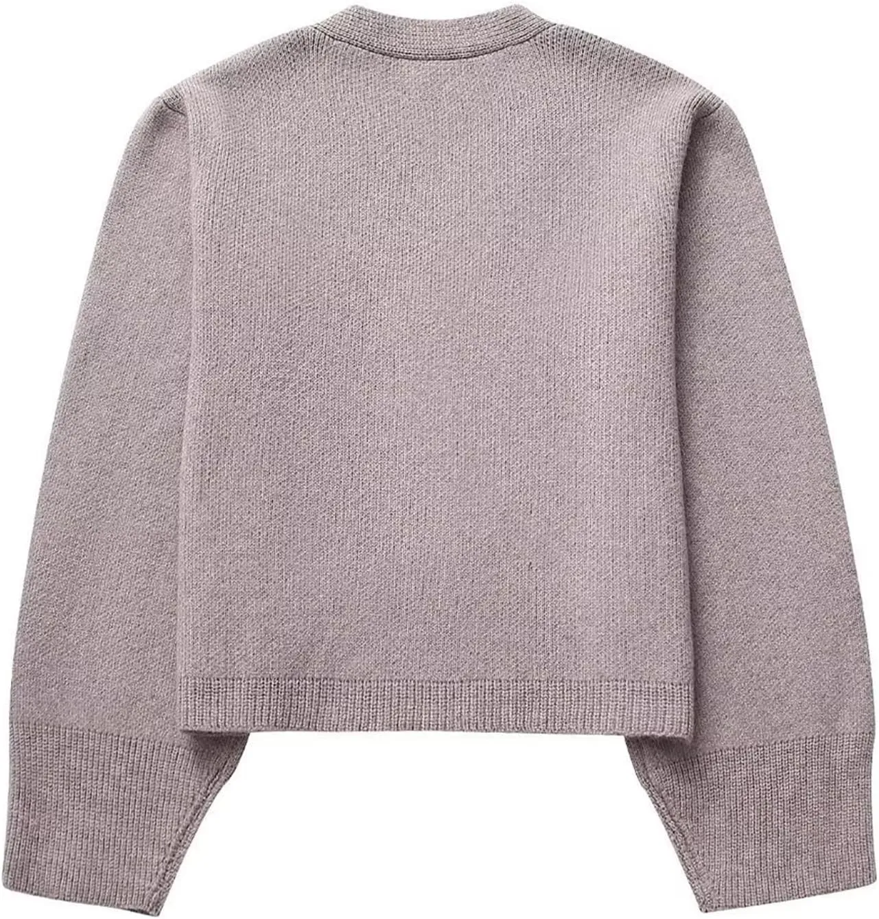 Yimoon Womens Casual Cropped Cardigan Sweater Button Down Long Sleeve Chunky Knitted Cardigan Outwear